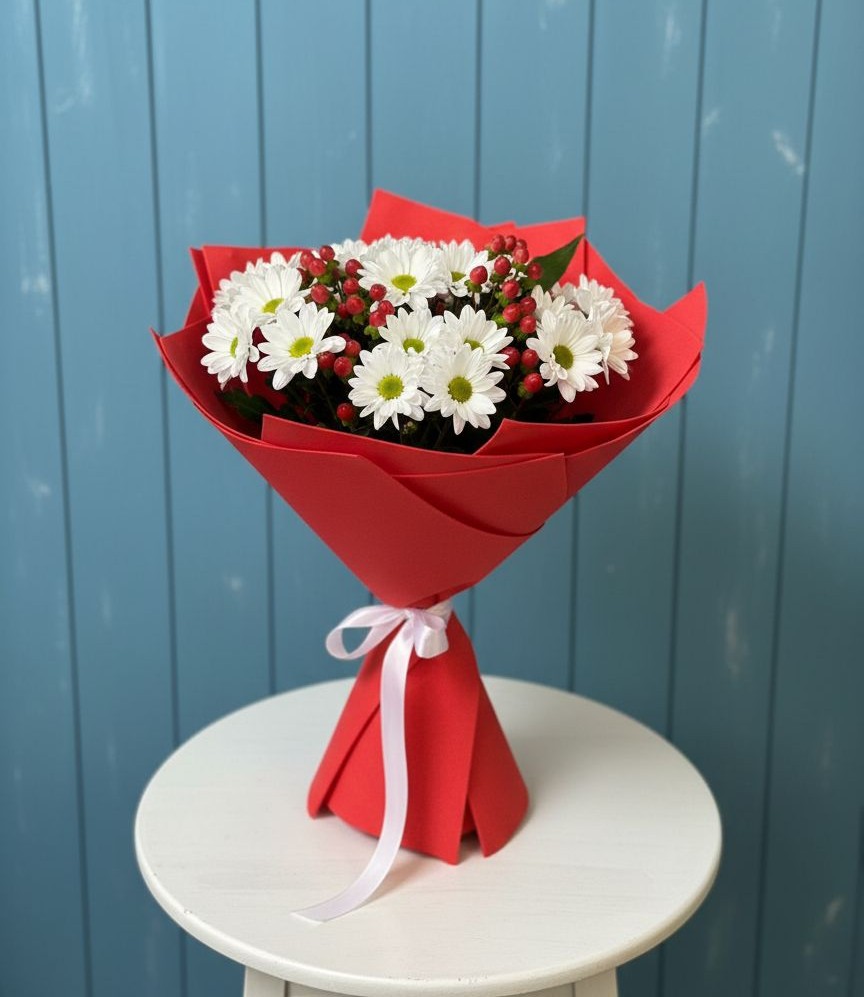 Букет цветов из: Хризантемы в Садовом Ставропольского края