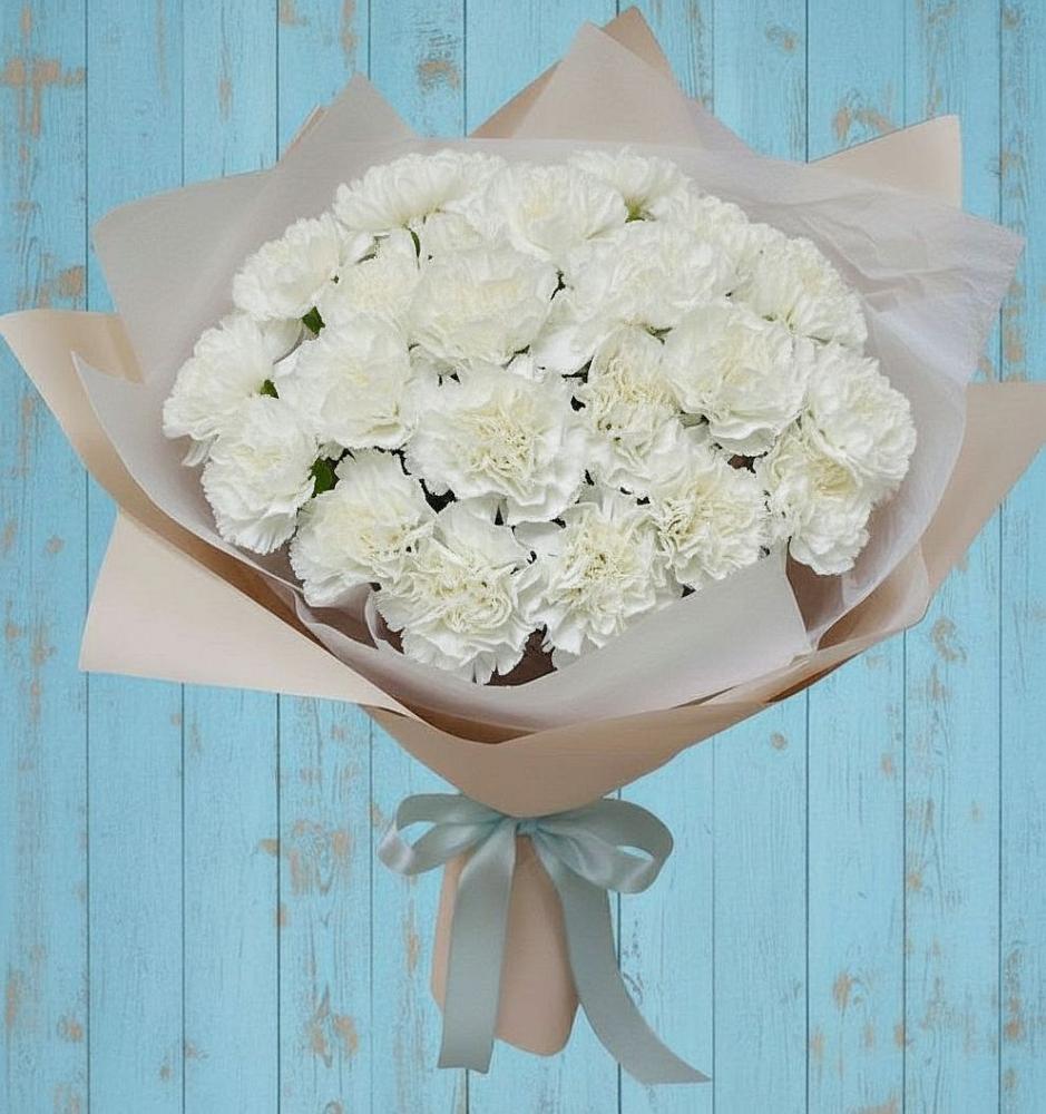 Букет цветов из: Гвоздики в Садовом Ставропольского края