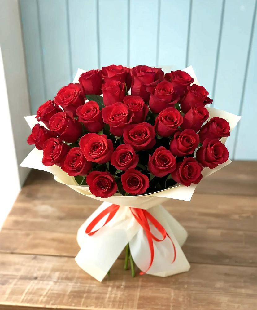 Букет 29 Красных роз в Садовом Ставропольского края