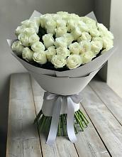 Букет 35 Белых роз #REPLACE_PRED# Садовом Ставропольского края