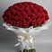 Букет 101 Красная роза Блэк Мэджик в Садовом Ставропольского края