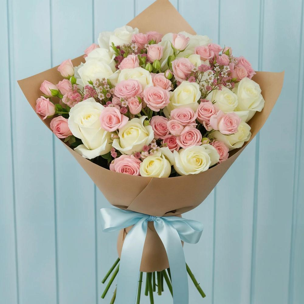 Букет цветов из: Розы в Садовом Ставропольского края