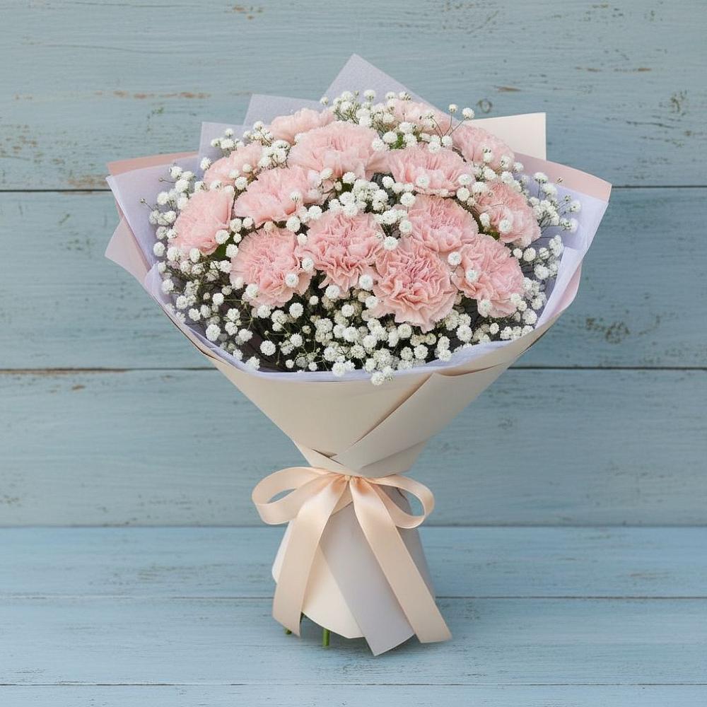 Букет цветов из: Гвоздики в Садовом Ставропольского края