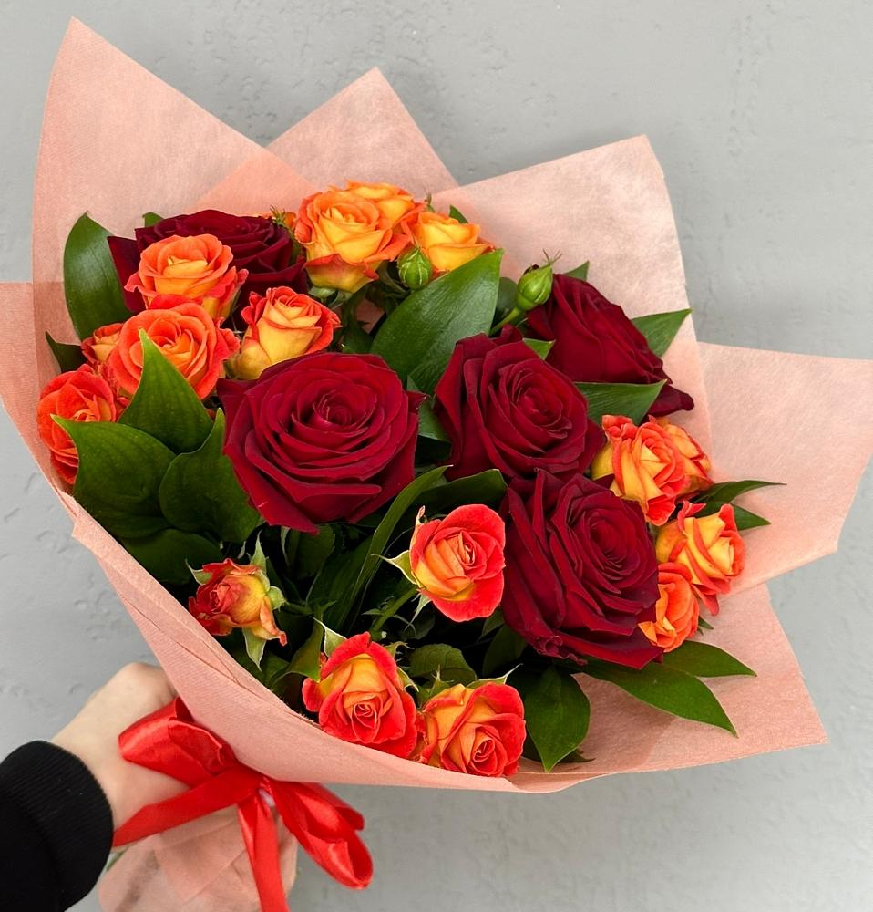 Букет Любовь и восторг в Садовом Ставропольского края