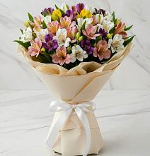 Букет цветов из:  Альстромерии #REPLACE_PRED# Садовом Ставропольского края