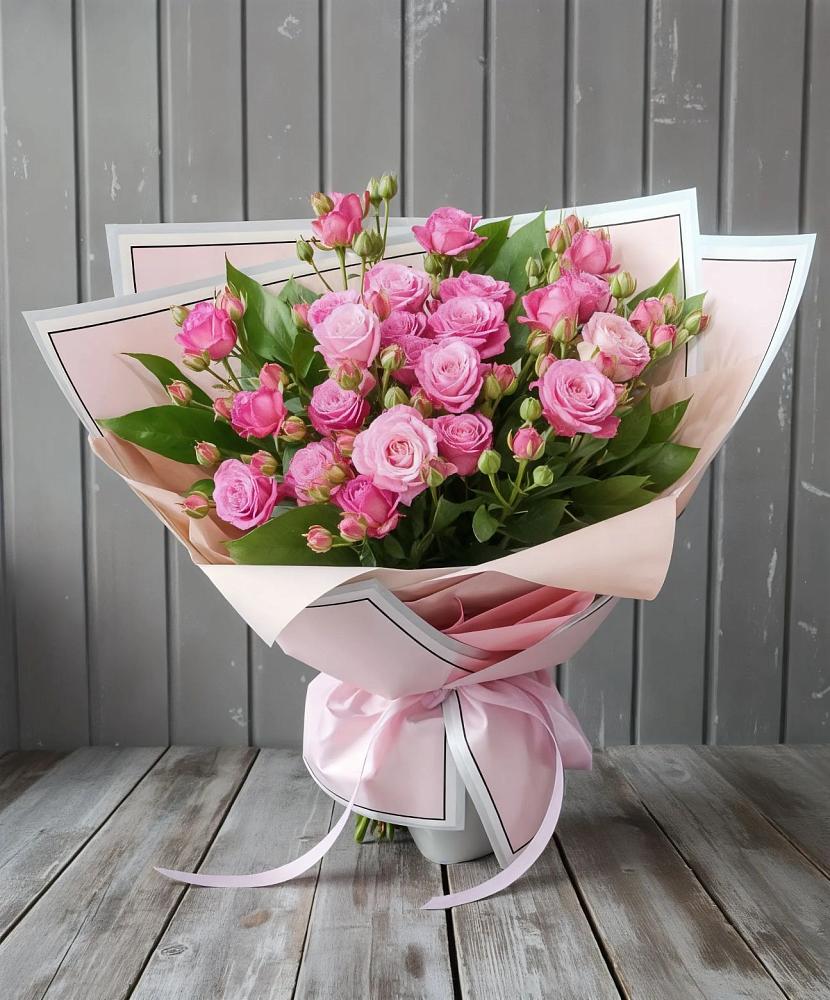 Букет Розовый кустик в Садовом Ставропольского края