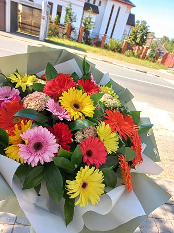 Букет цветов из: Герберы в Садовом Ставропольского края