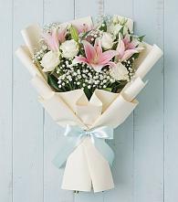 Букет цветов из:  Лилии в Садовом Ставропольского края